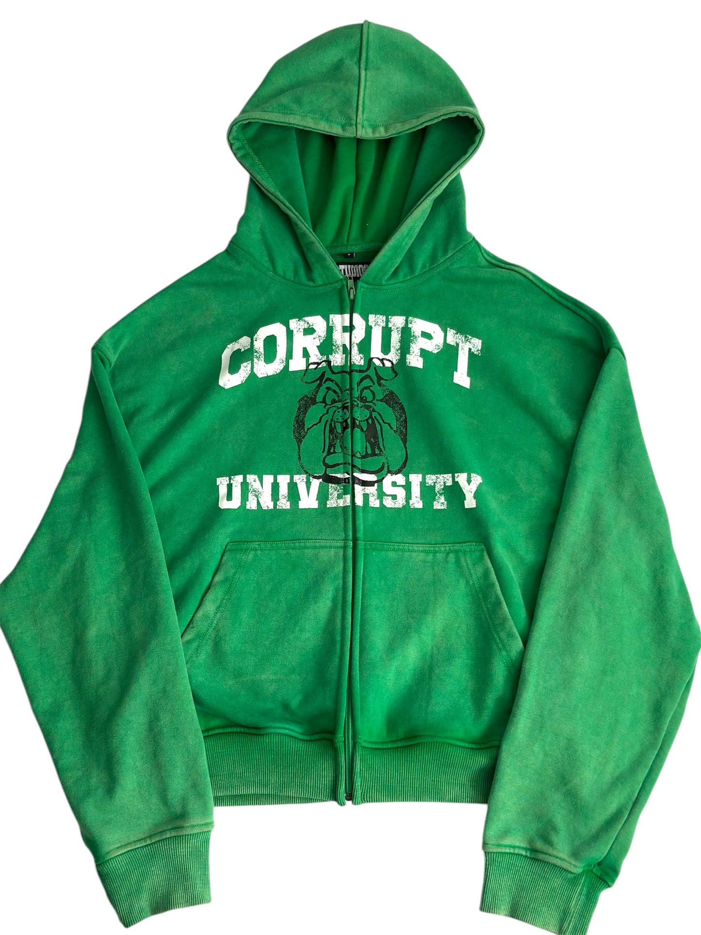 University Zip Up (Green)