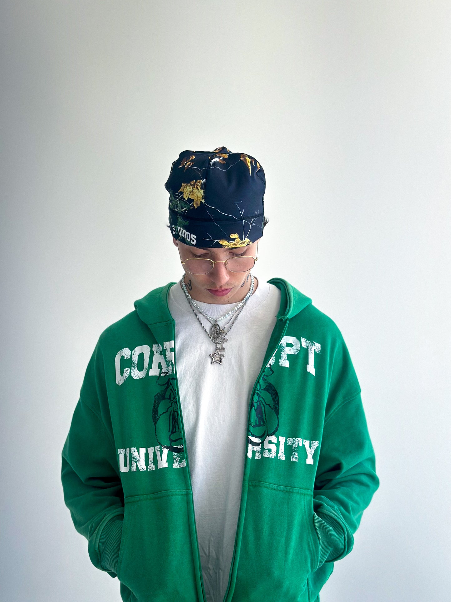 University Zip Up (Green)