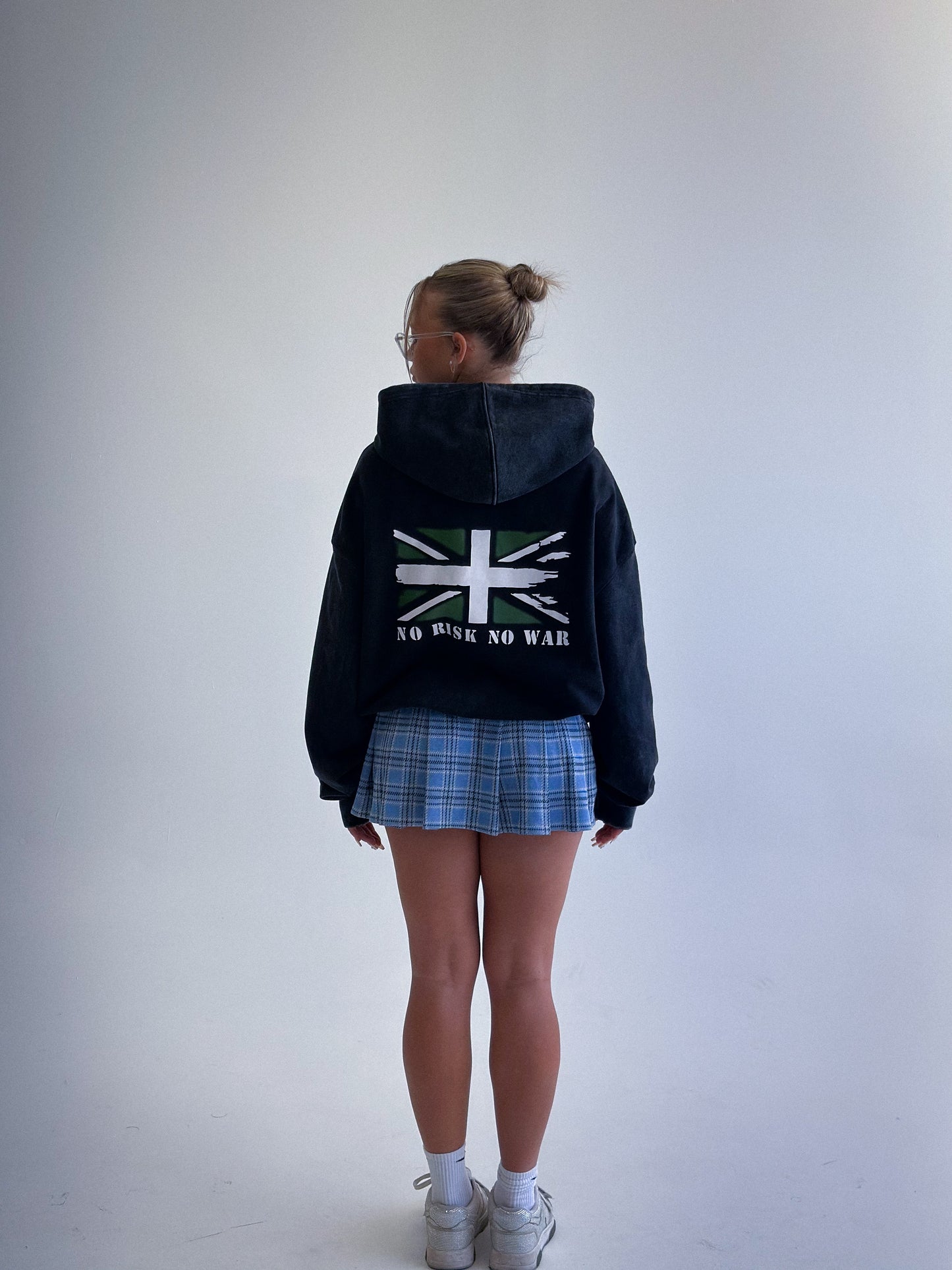 University Zip Up (Black)