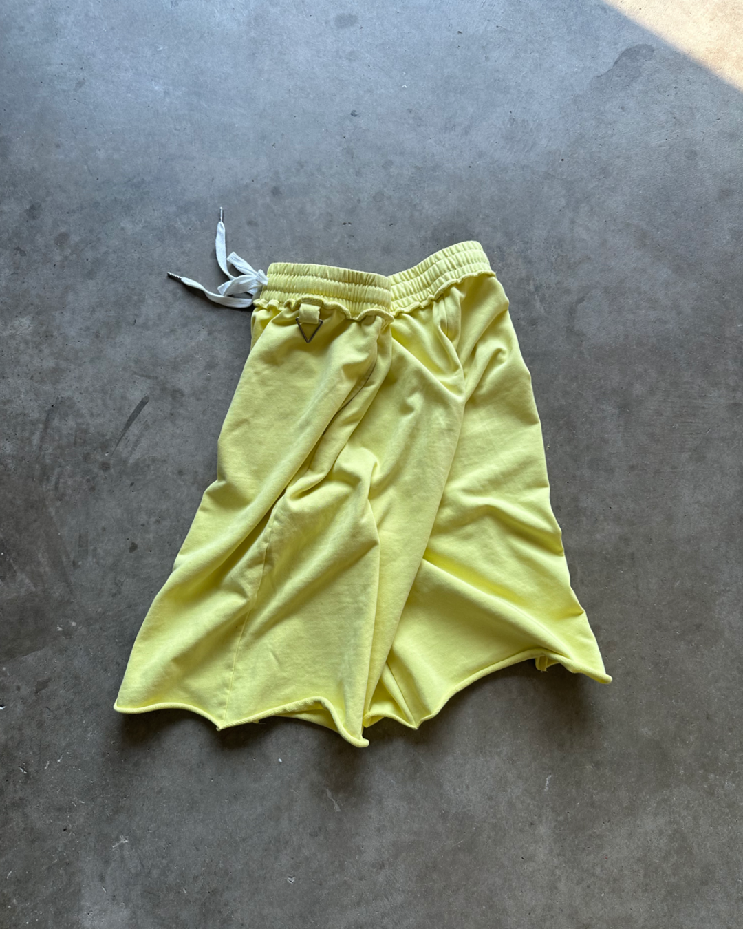 Sol Yellow Sweat shorts