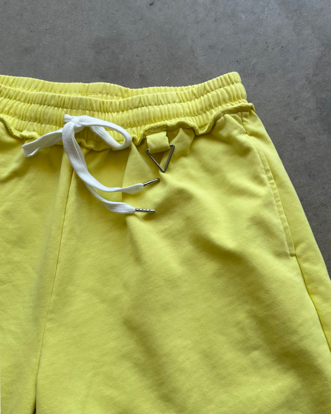 Sol Yellow Sweat shorts